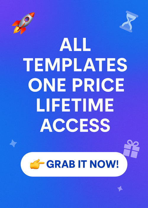 Buy All Templates in the store