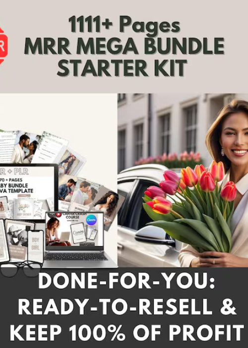 Mega Bundle Starter Kit with Master Resell Rights 